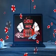 Excited Filipino player winning at a live casino table on jiliasia8